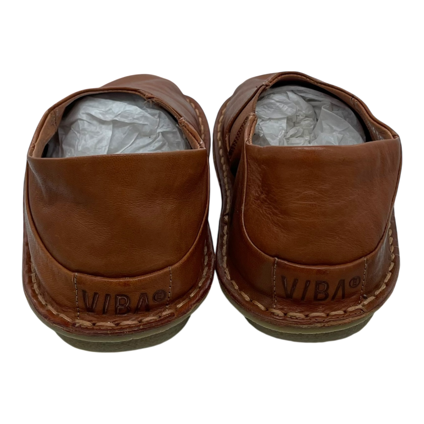 VIBAe Zuma leather shoes, cognac brown | 39