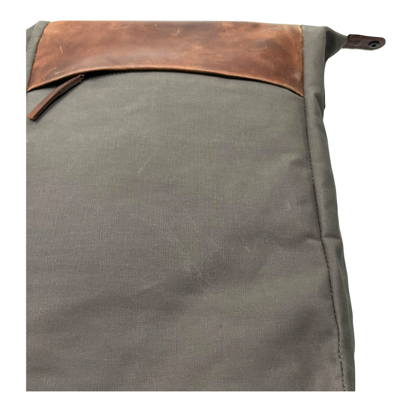 Harold's Bags wax backpack, khaki/brown