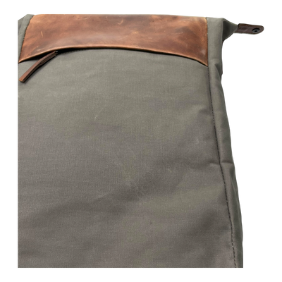 Harold's Bags wax backpack, khaki/brown