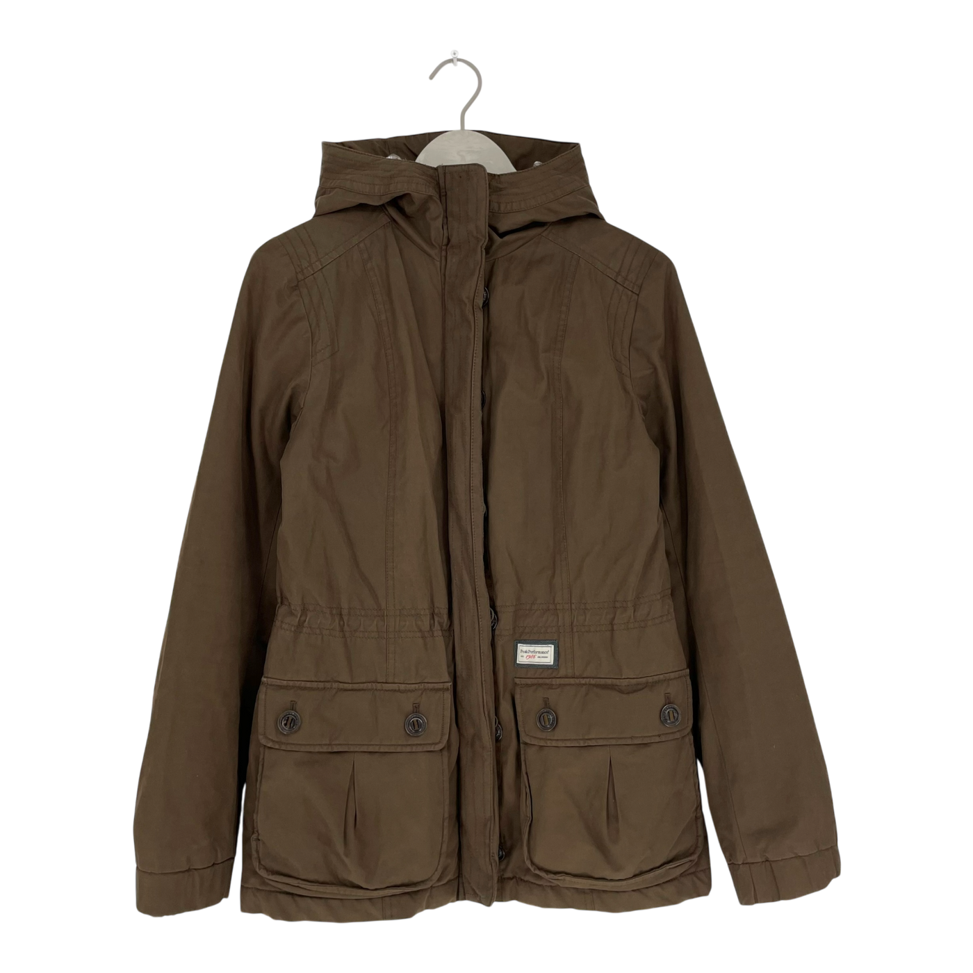 Peak Performance midseason parka jacket, brown | woman M