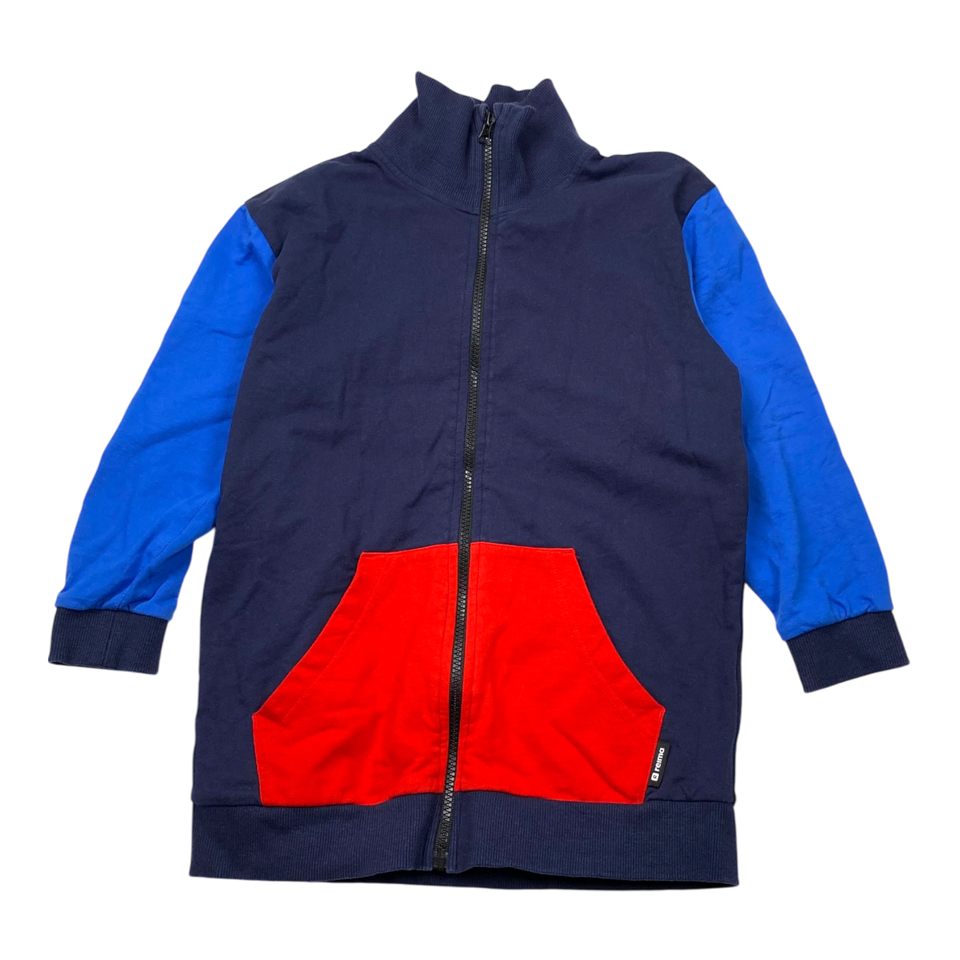 Reima zip sweat jakcet, midnight blue | 128cm