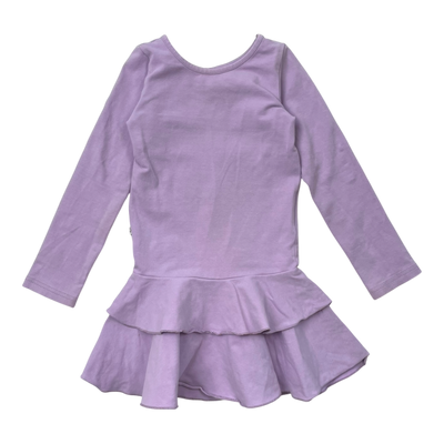 Gugguu frilla dress, lavender | 92cm
