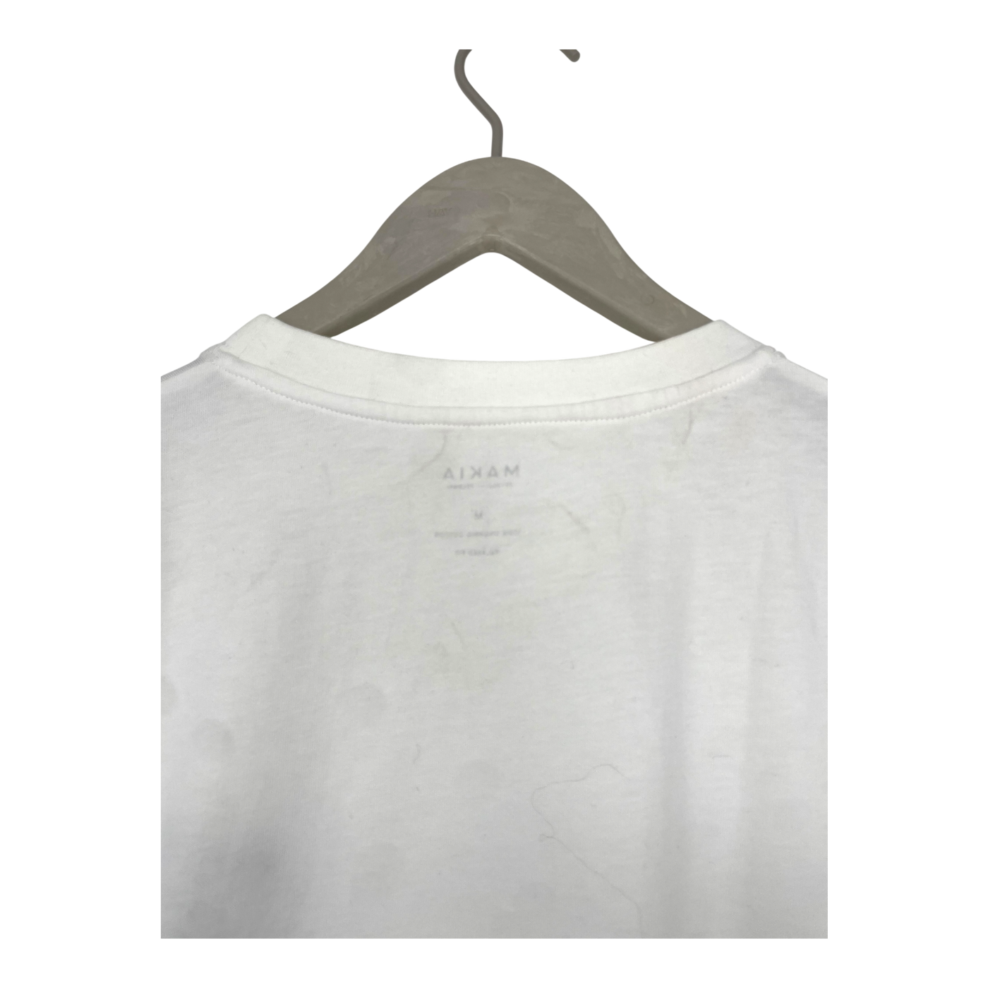 Makia folke t-shirt, white | man M