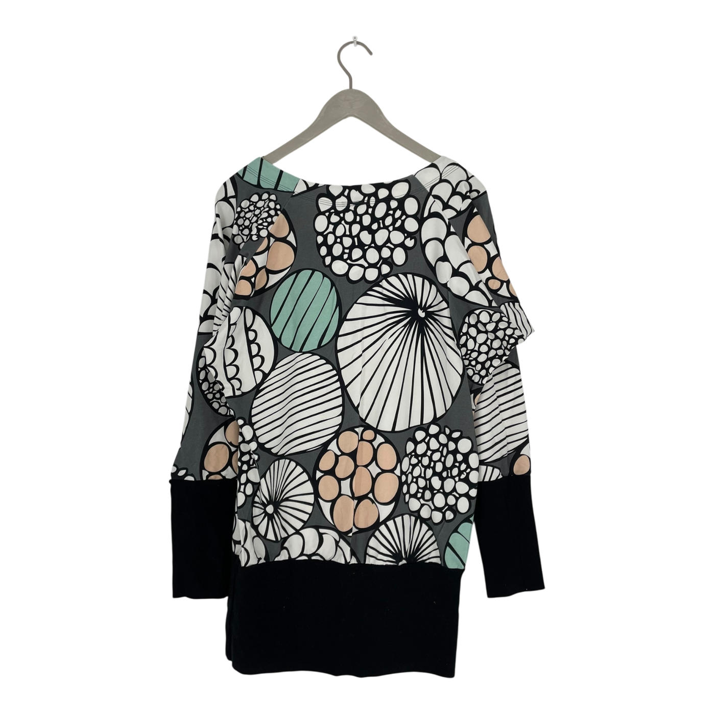 Ommellinen shirt with cuffs, multicolor | woman L