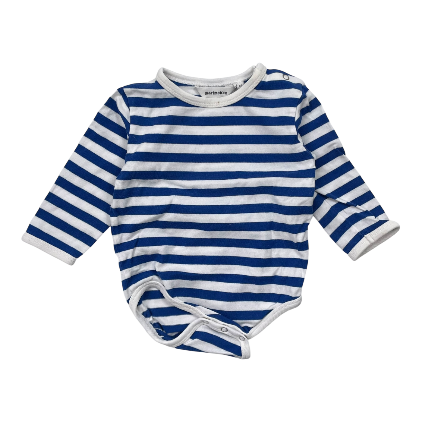 Marimekko vinde stripe body, white/blue | 68cm
