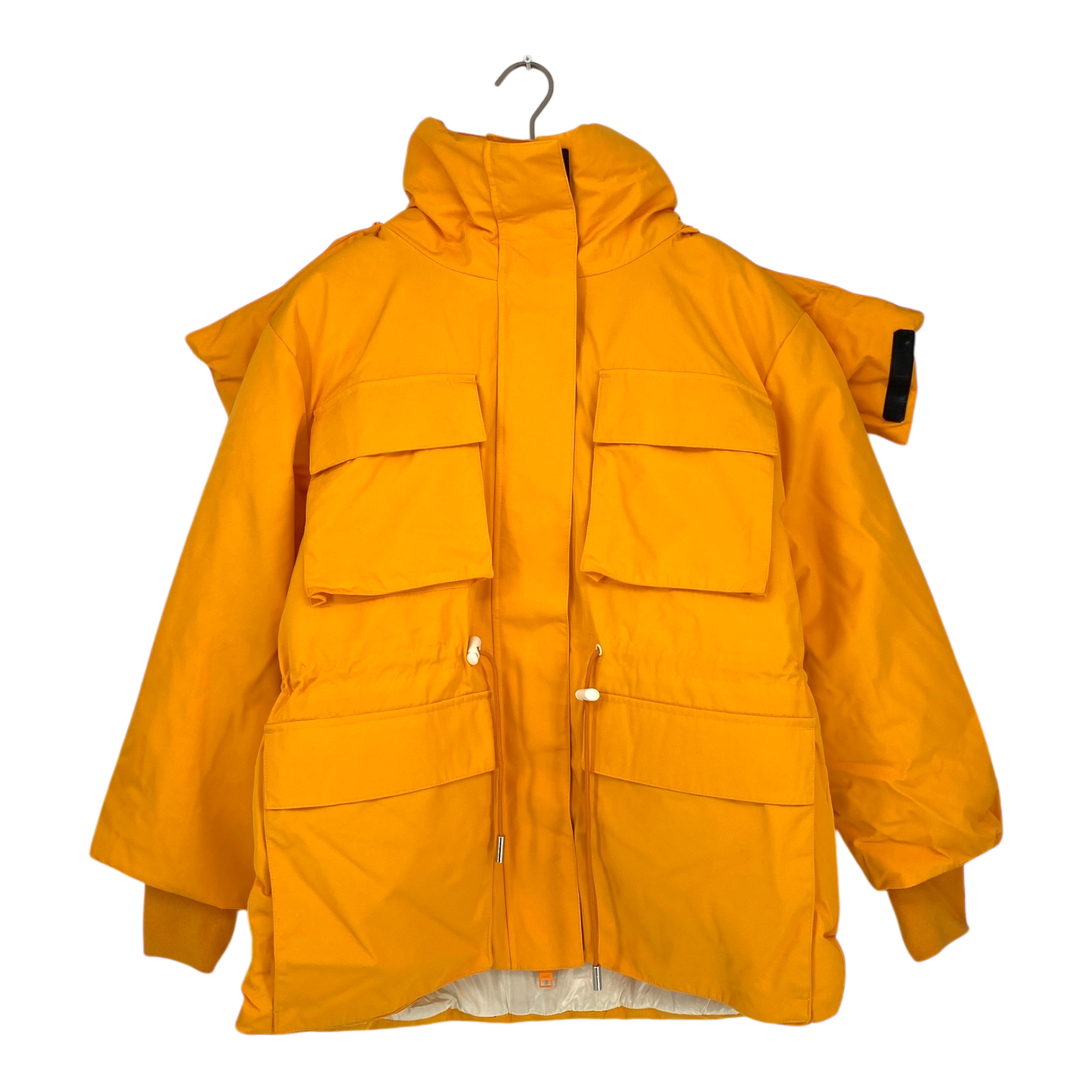 Embassy of Bricks and Logs norfolk parka, orange | unisex S