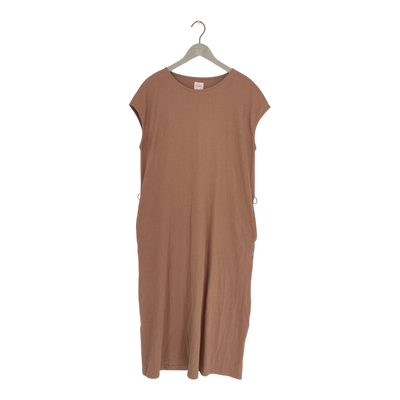 Globe Hope belted tricot dress, dusky rose | woman XL