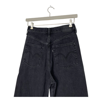 Levi's high loose jeans, washed black | woman W28 L31