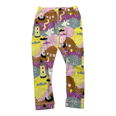 Reima trivsam moomin wool baselayer pants, multicolor | 104cm