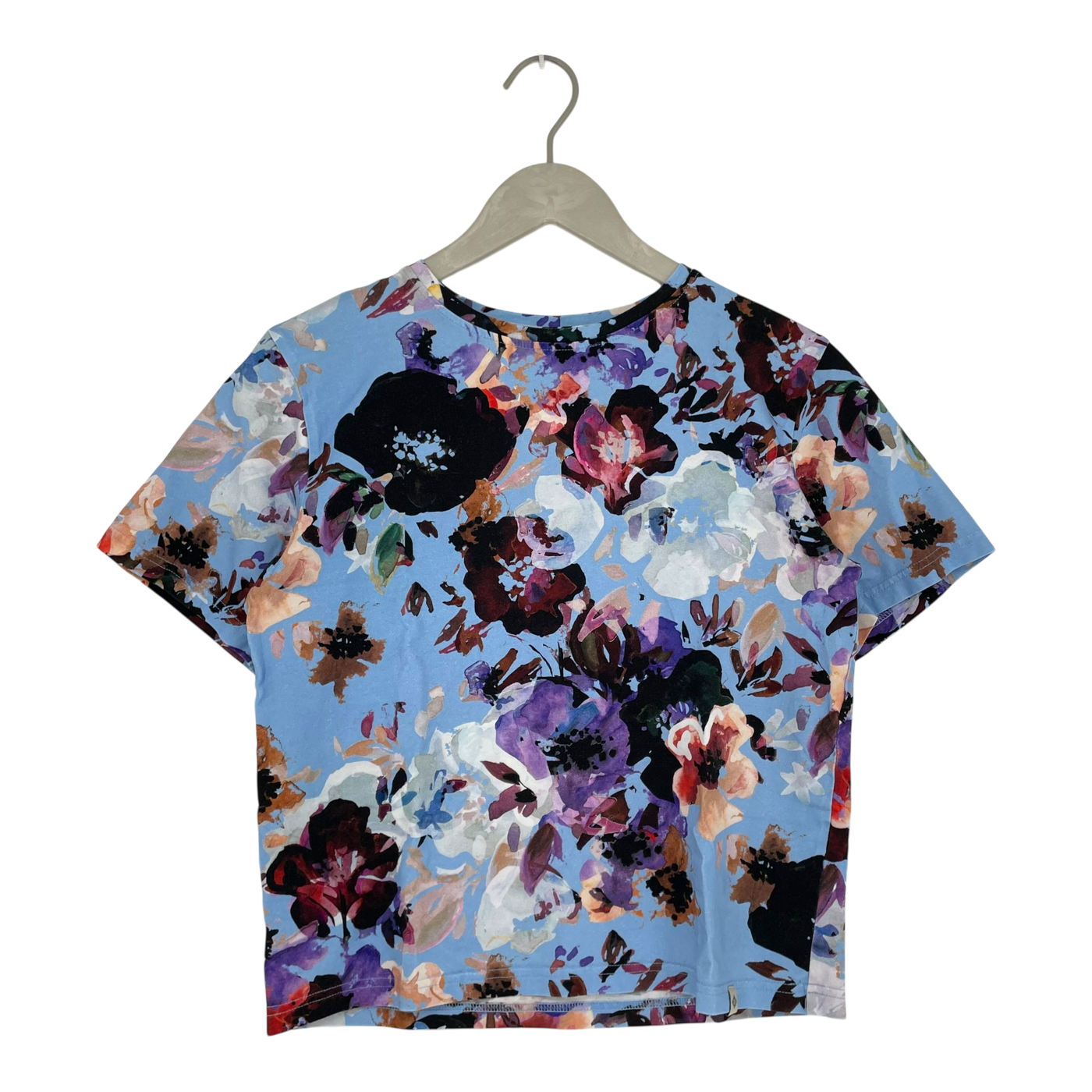 Kaiko t-shirt, sky blue anemone | woman XS