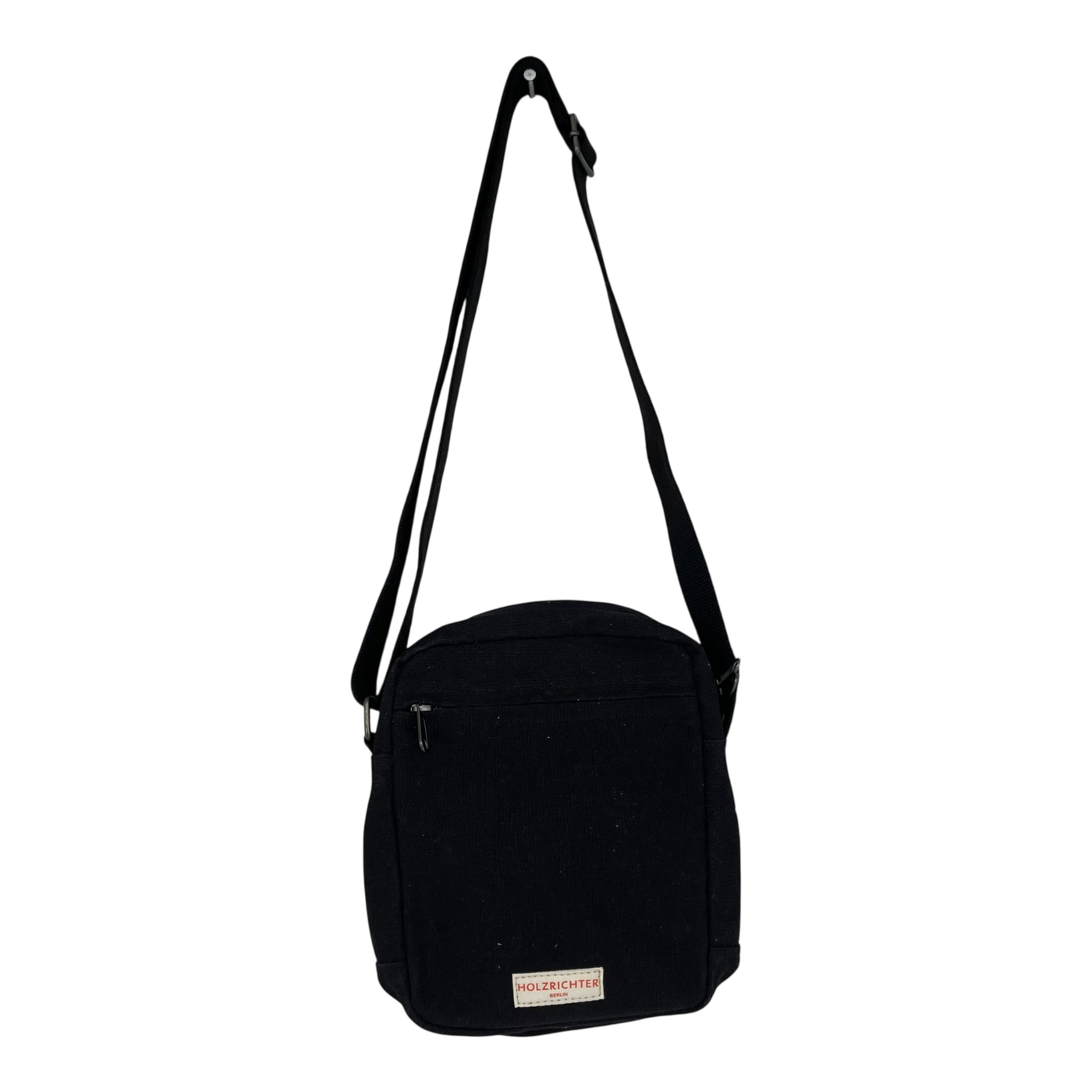 Holzrichter canvas crossbody bag, black