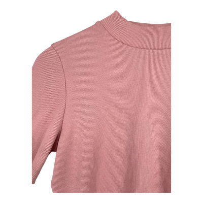 Aarre rib t-shirt, pink | woman M