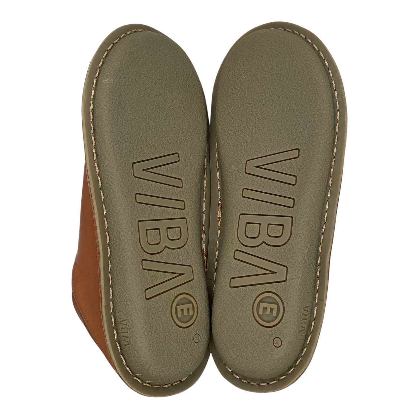 VIBAe Zuma leather shoes, cognac brown | 42