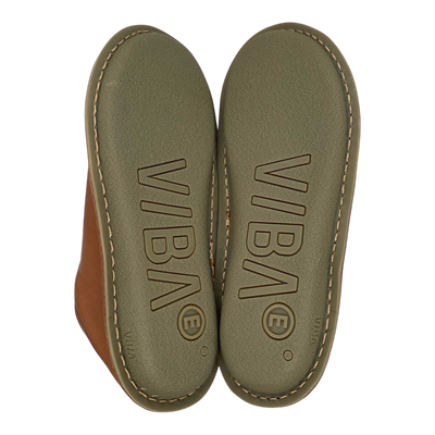 VIBAe Zuma leather shoes, cognac brown | 42
