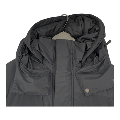 Embassy of Bricks and Logs astoria parka jacket, black | unisex L