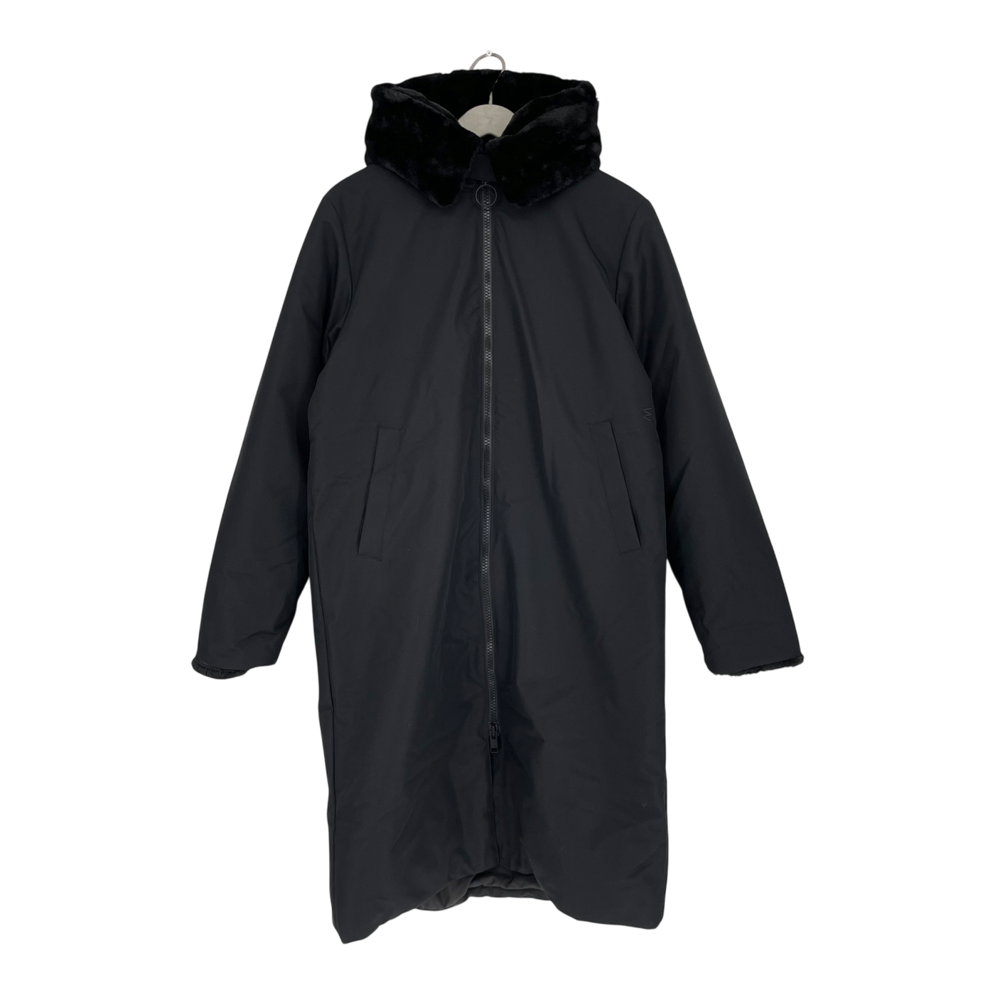 Embassy of Bricks and Logs riga ivy puffer coat, black | unisex S