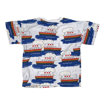 Mini Rodini t-shirt, boat | 116/122cm