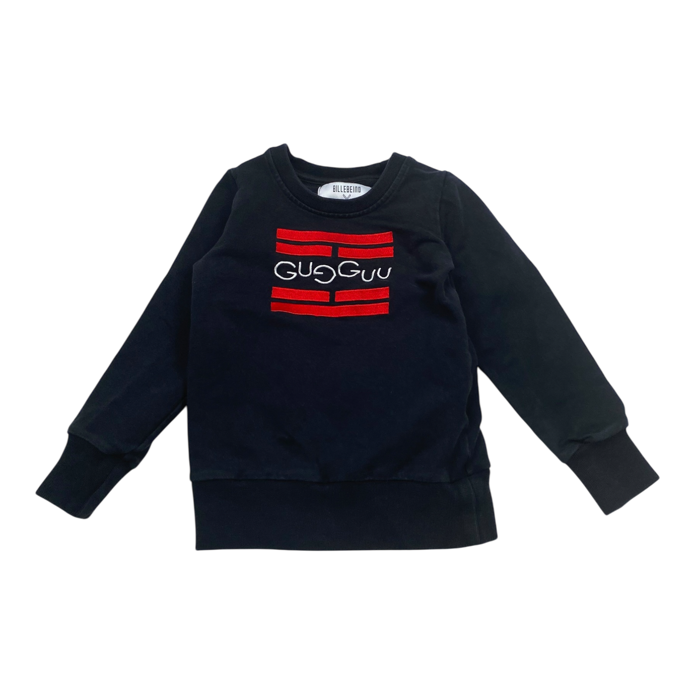Gugguu logo sweatshirt, black | 98cm