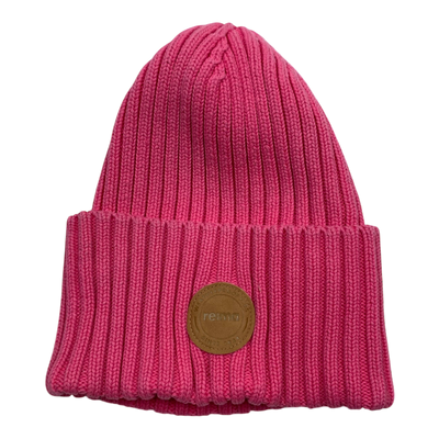 Reima hattara knit beanie, hot pink | 1-4y