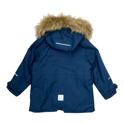 Reima mutka winter parka, blue | 104cm