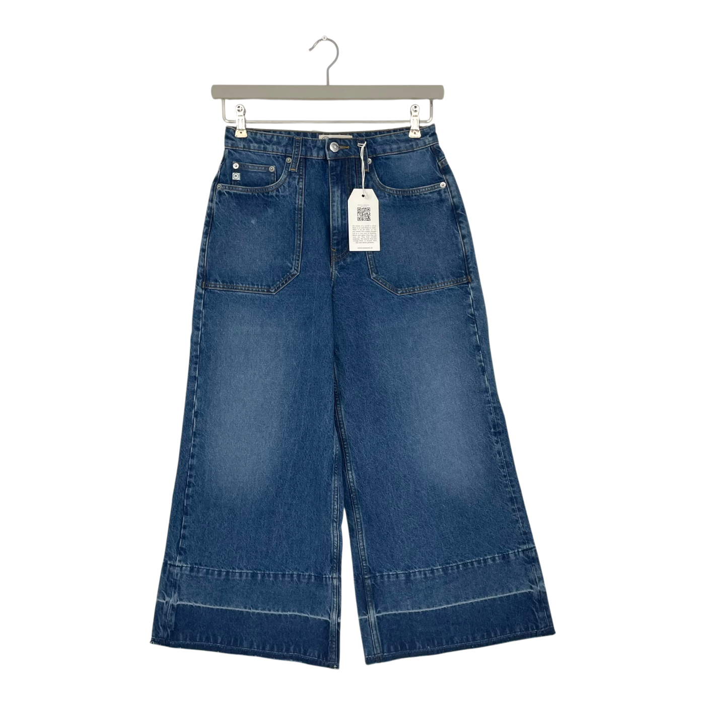 Mud Jeans sara cropped jeans, denim blue | woman 27