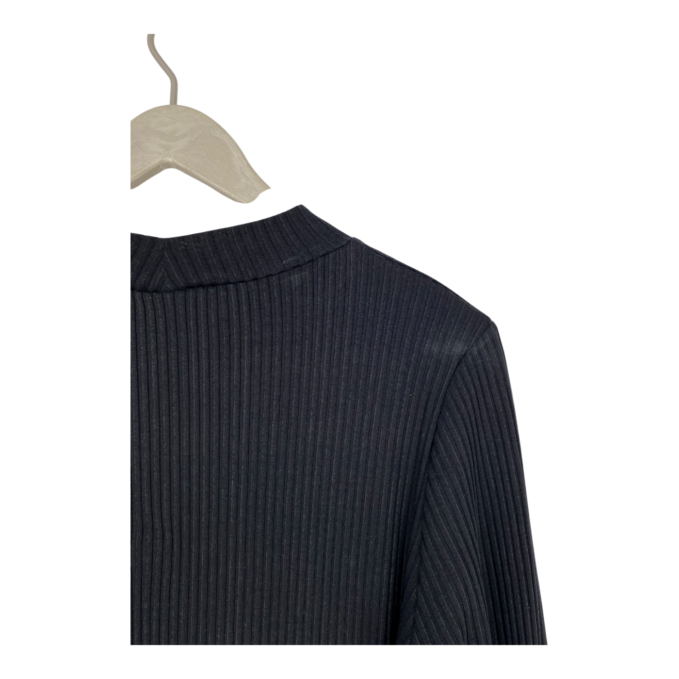 Toive rib dress, black | woman XL