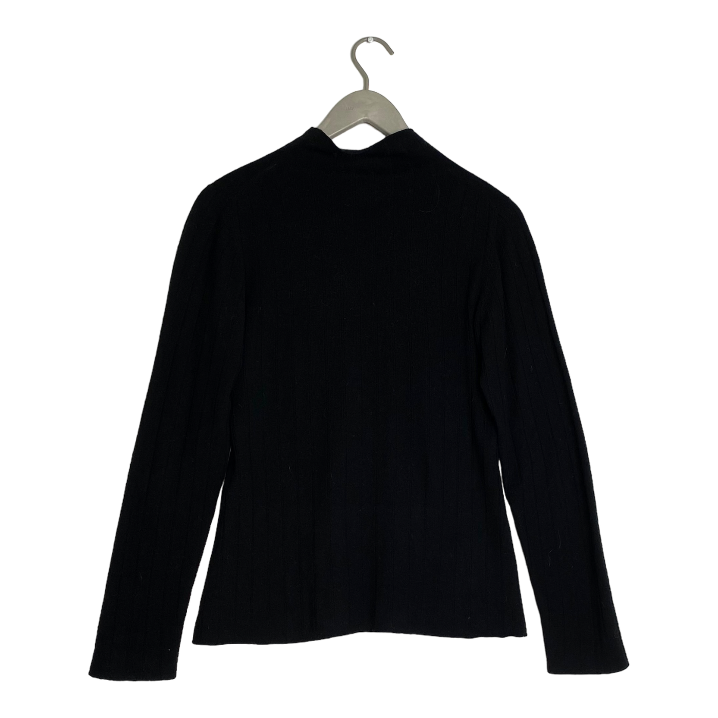 Kaiko turtle neck wool / cashmere knit, black | woman S