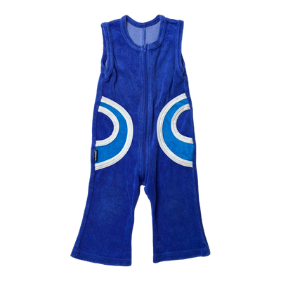 Metsola terry jumpsuit, blue | 74cm