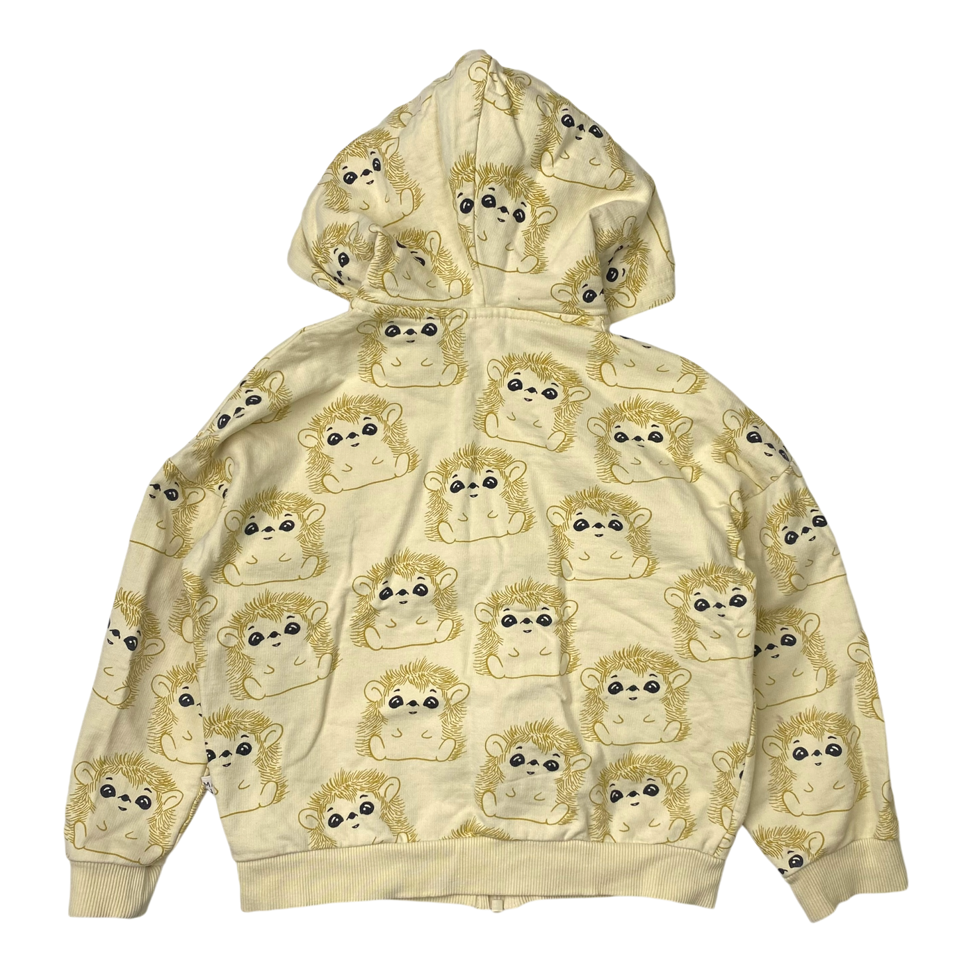 Mainio zipper hoodie, hedgehog | 110/116cm