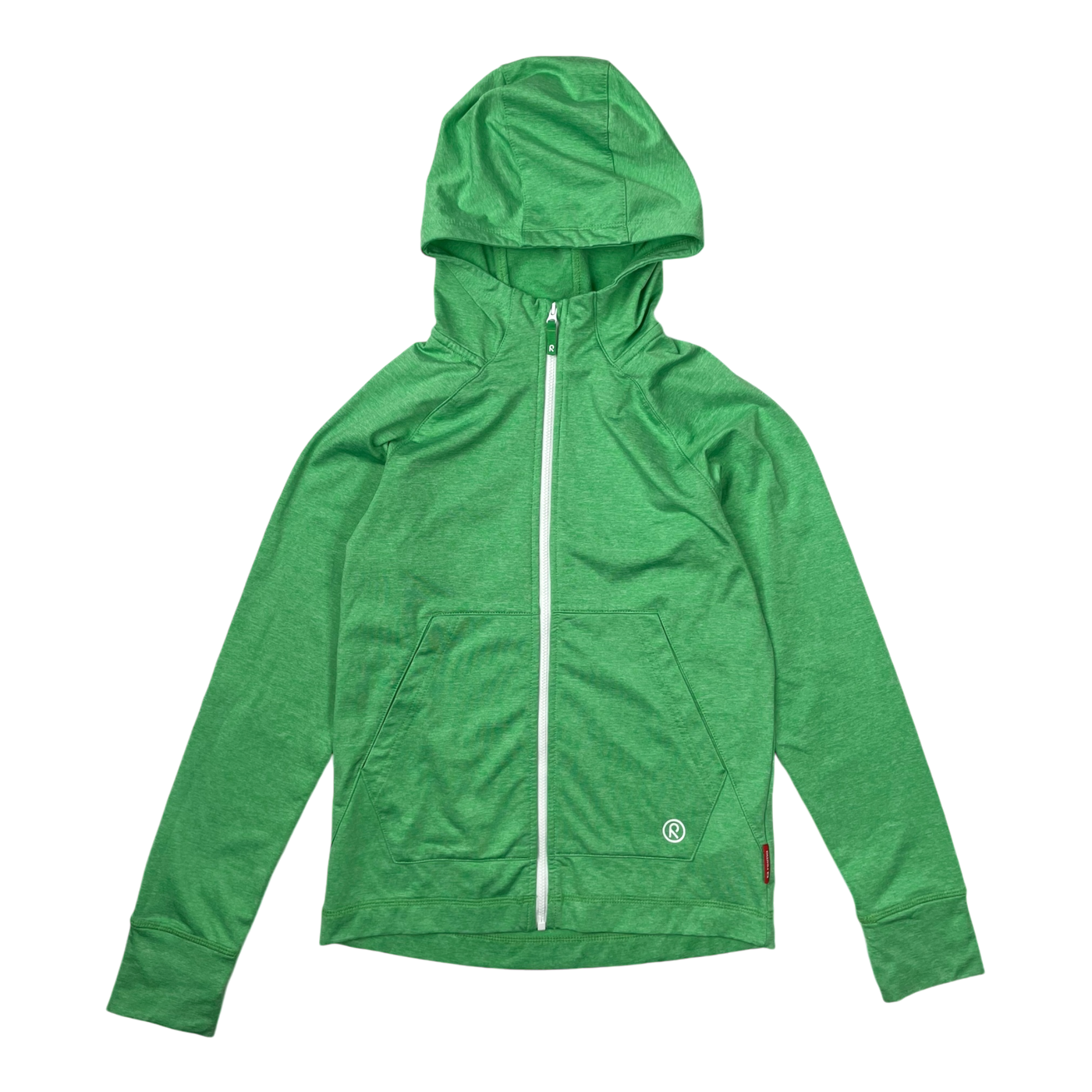 Reima reimu zip hoodie, green | 140cm