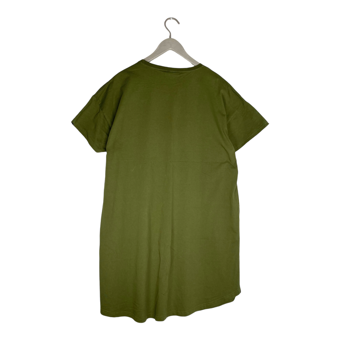 Riva clothing muisto t-shirt dress, olive green | woman XL