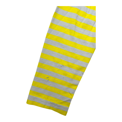 Marimekko stripe shirt, yellow and grey | 150cm