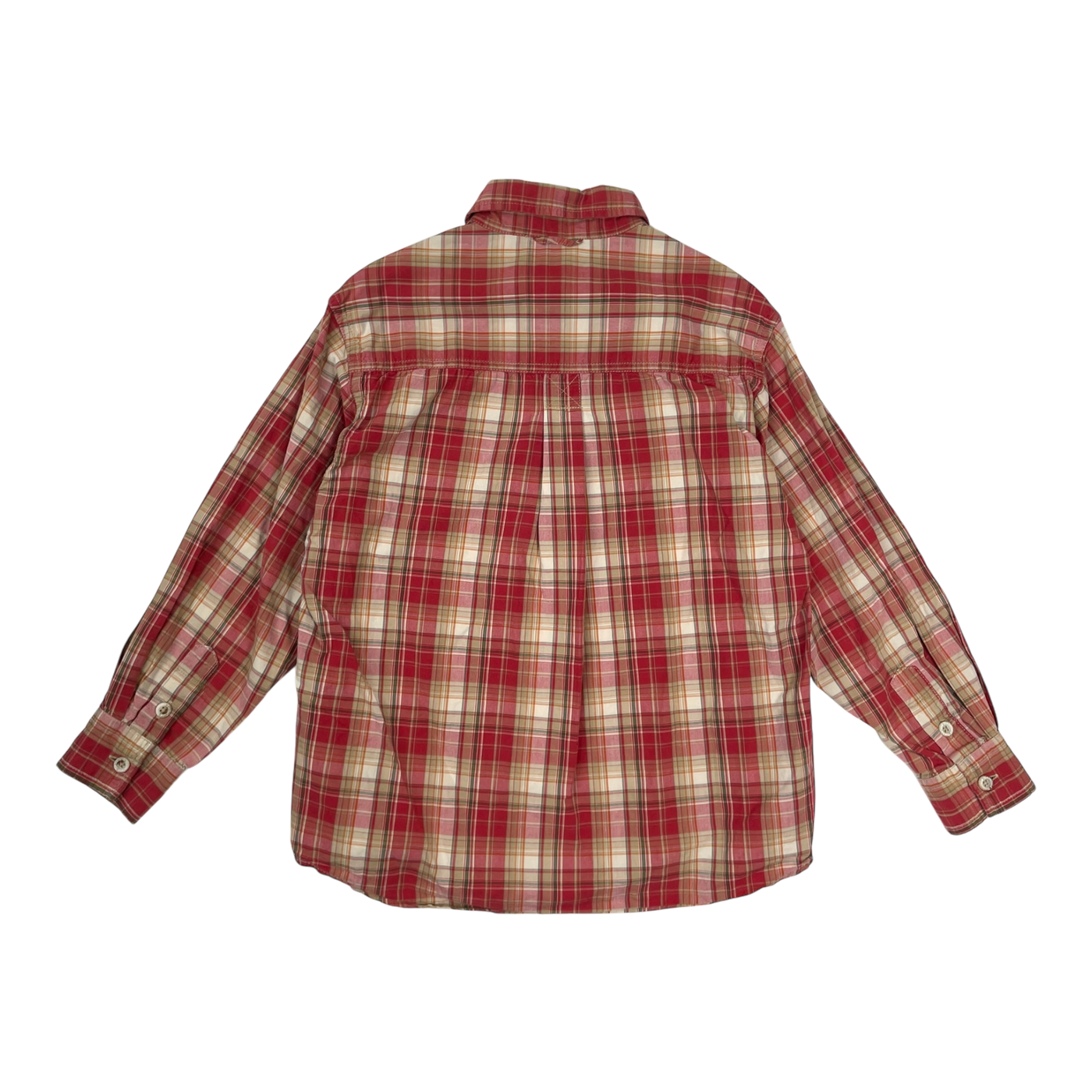 Timberland collar shirt, checkered | 122/128cm