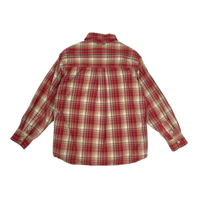 Timberland collar shirt, checkered | 122/128cm