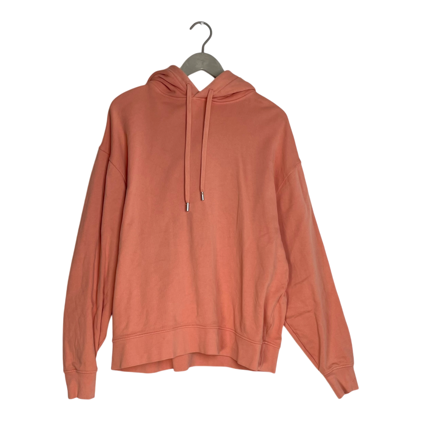 Acne Studios yala as rib hoodie, salmon | woman XXS