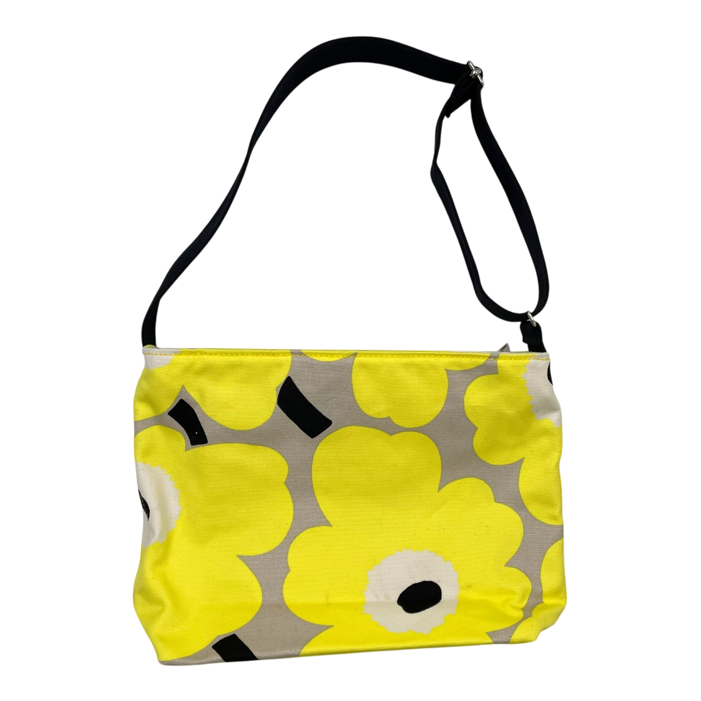 Marimekko osma shoulder bag, yellow unikko | one size