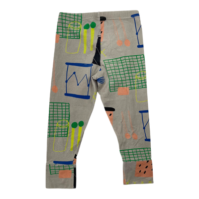 Papu leggings, drums | 86/92cm