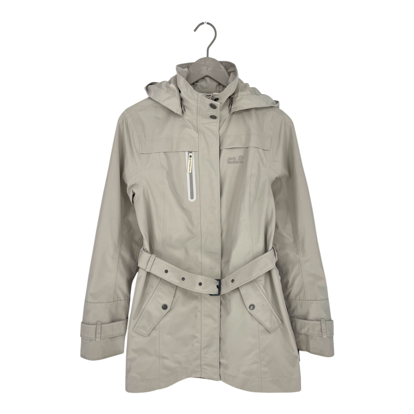 Jack Wolfskin trench coat, beige | woman S