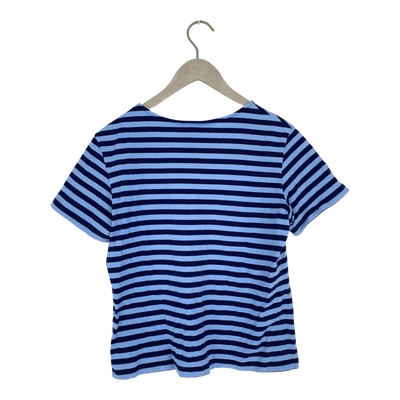 Marimekko stripe t-shirt, blue | woman L