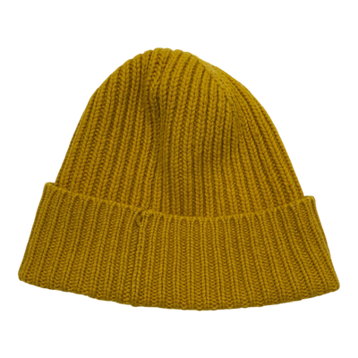 Peak Performance wool beanie, mustard | adult onesize