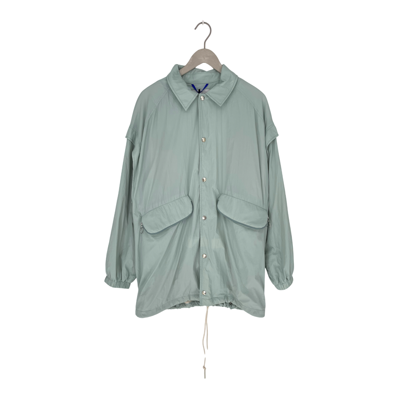 Embassy of Bricks and Logs nin coach jacket, cloudy blue | unisex S