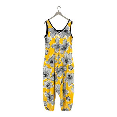 Ommellinen harem tricot jumpsuit, flower | woman 3XL