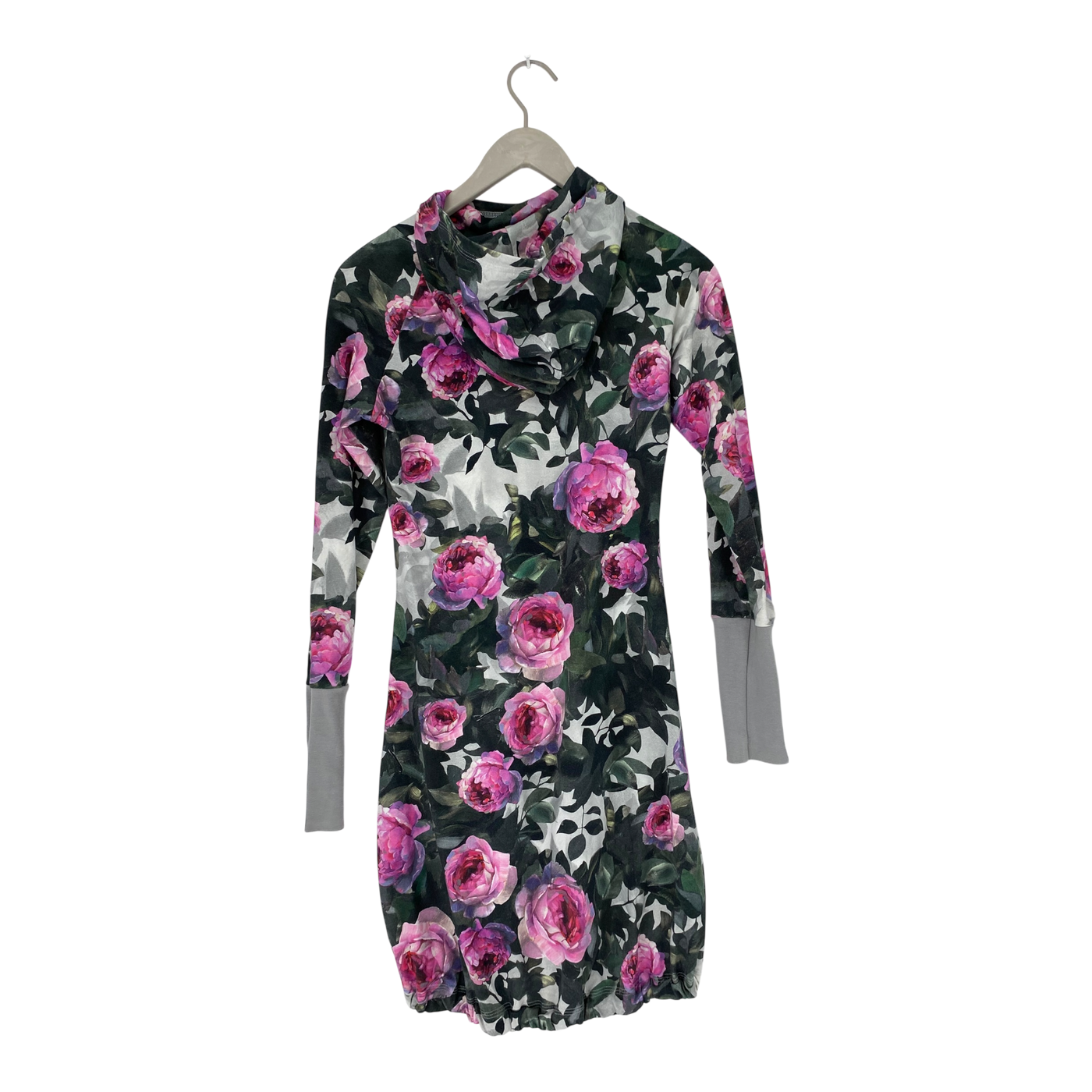 Ommellinen hoodie tunic, flower | woman S