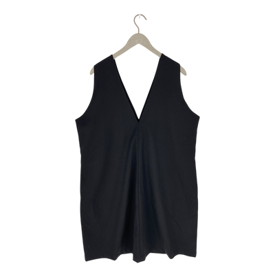 R-Collection beata wool mix dress, black | woman XL