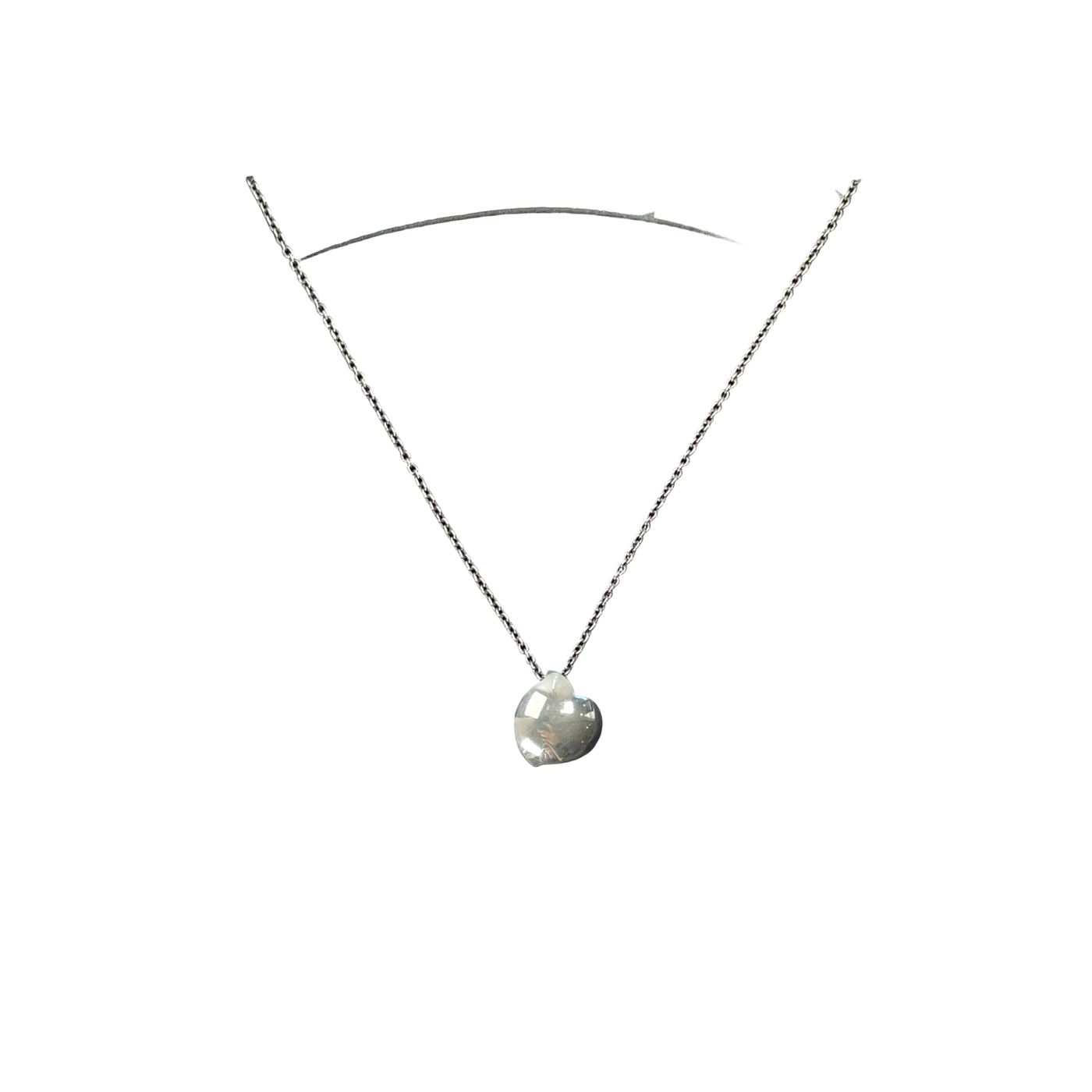 Lumoava hali necklace, silver