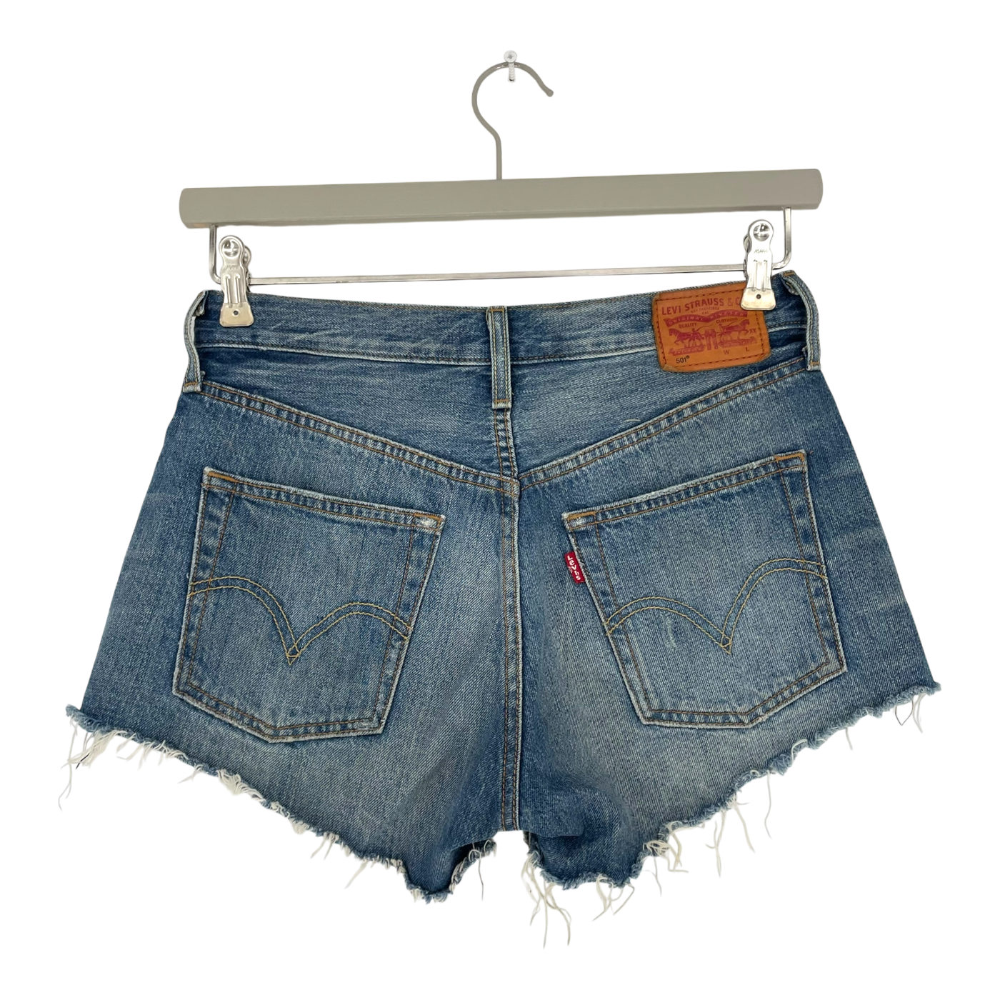 Levi's shorts, dark denim | W26