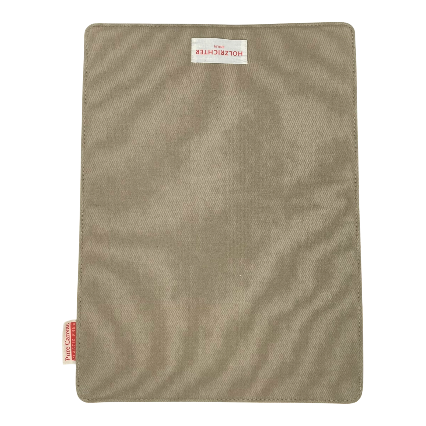 Holzrichter canvas laptop sleeve, wheat