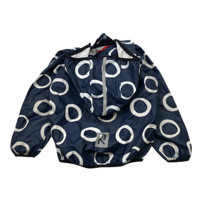Reima rain jacket, navy blue | 98cm