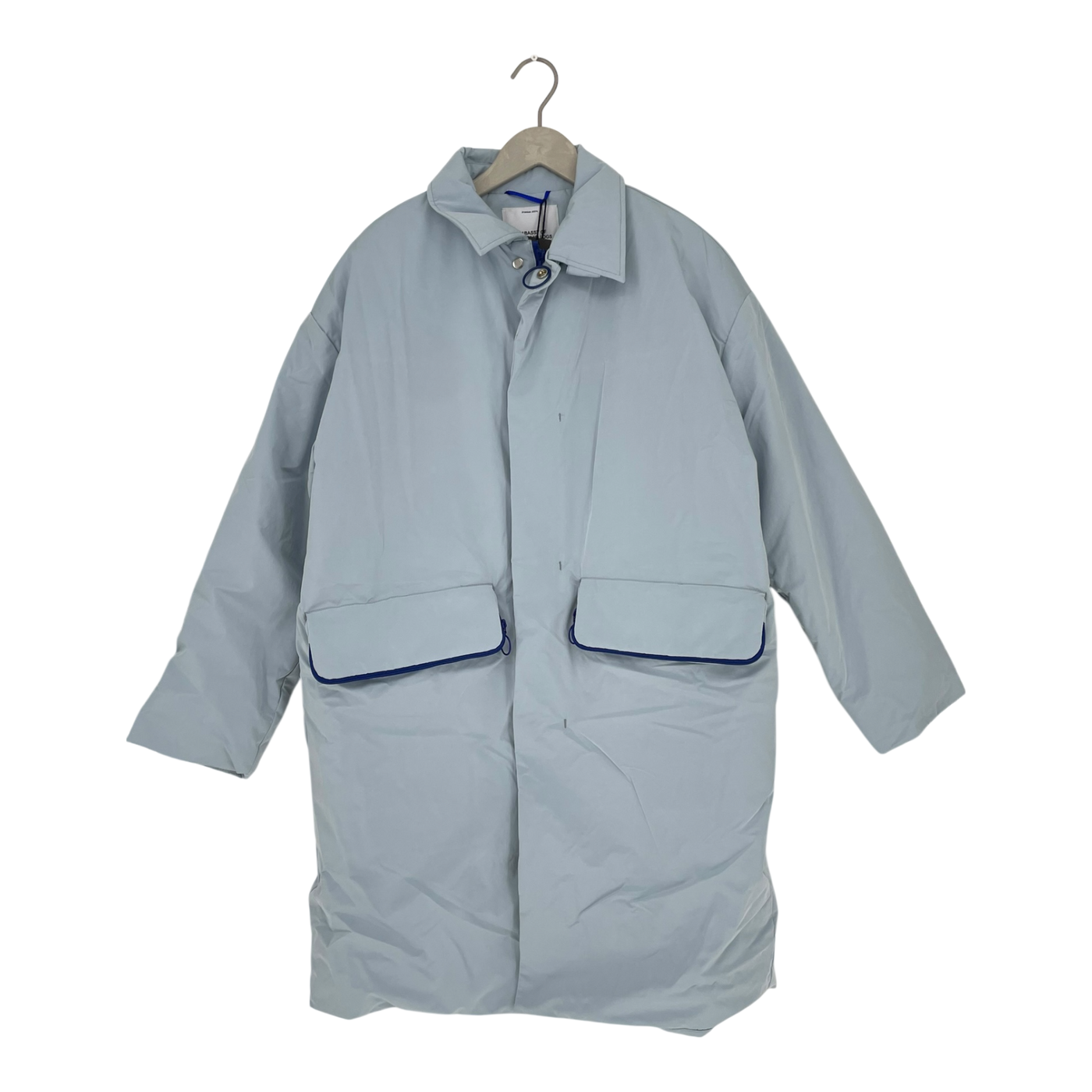 Embassy of Bricks and Logs blyn trench jacket, light blue | woman S
