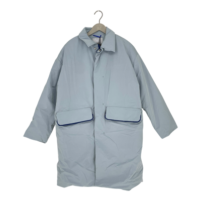 Embassy of Bricks and Logs blyn trench jacket, light blue | woman S